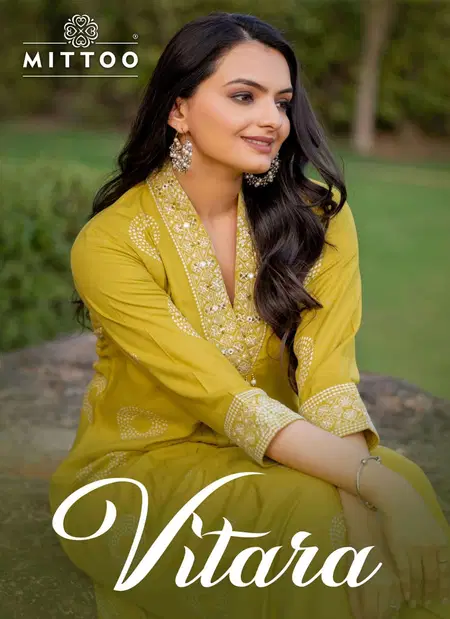 Vitara By Mittoo Rayon Printed Wholesale Kurti With Bottom In India